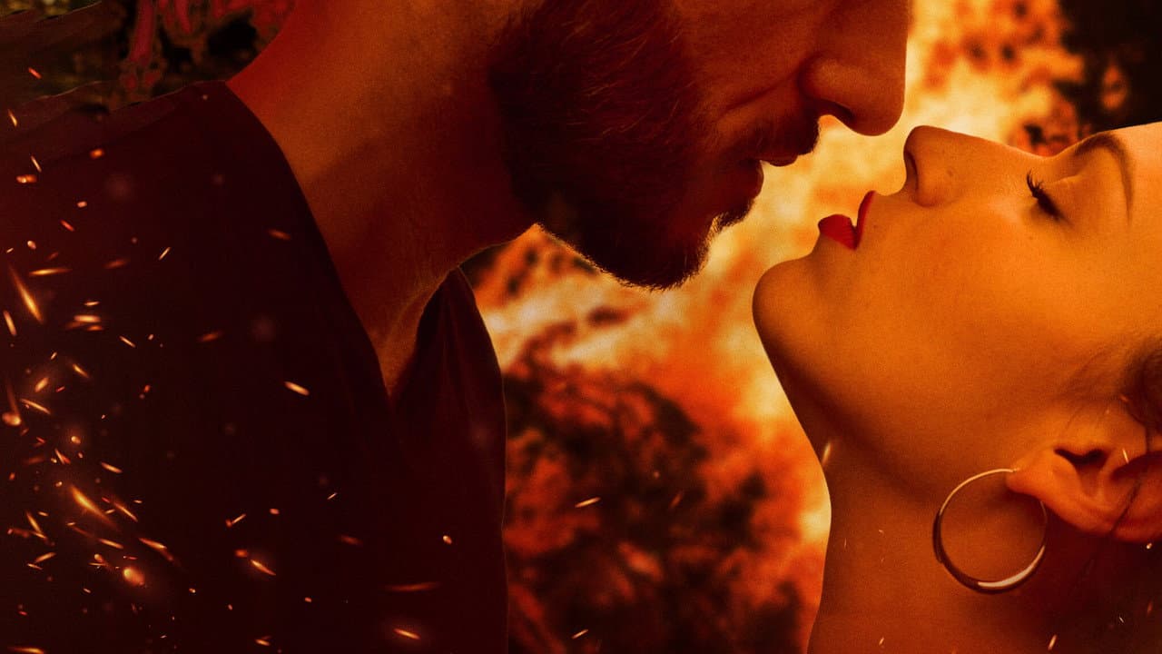 Dévoré par les flammes